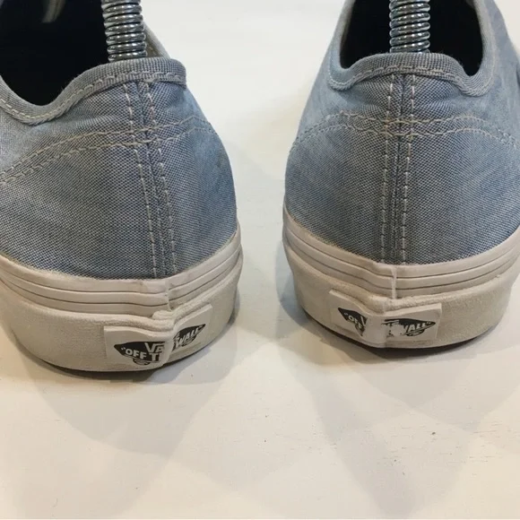 Vans | Light Blue Denim Canvas Sneaker - Picture 7 of 11